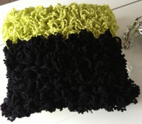 Coussin "Curly Green"